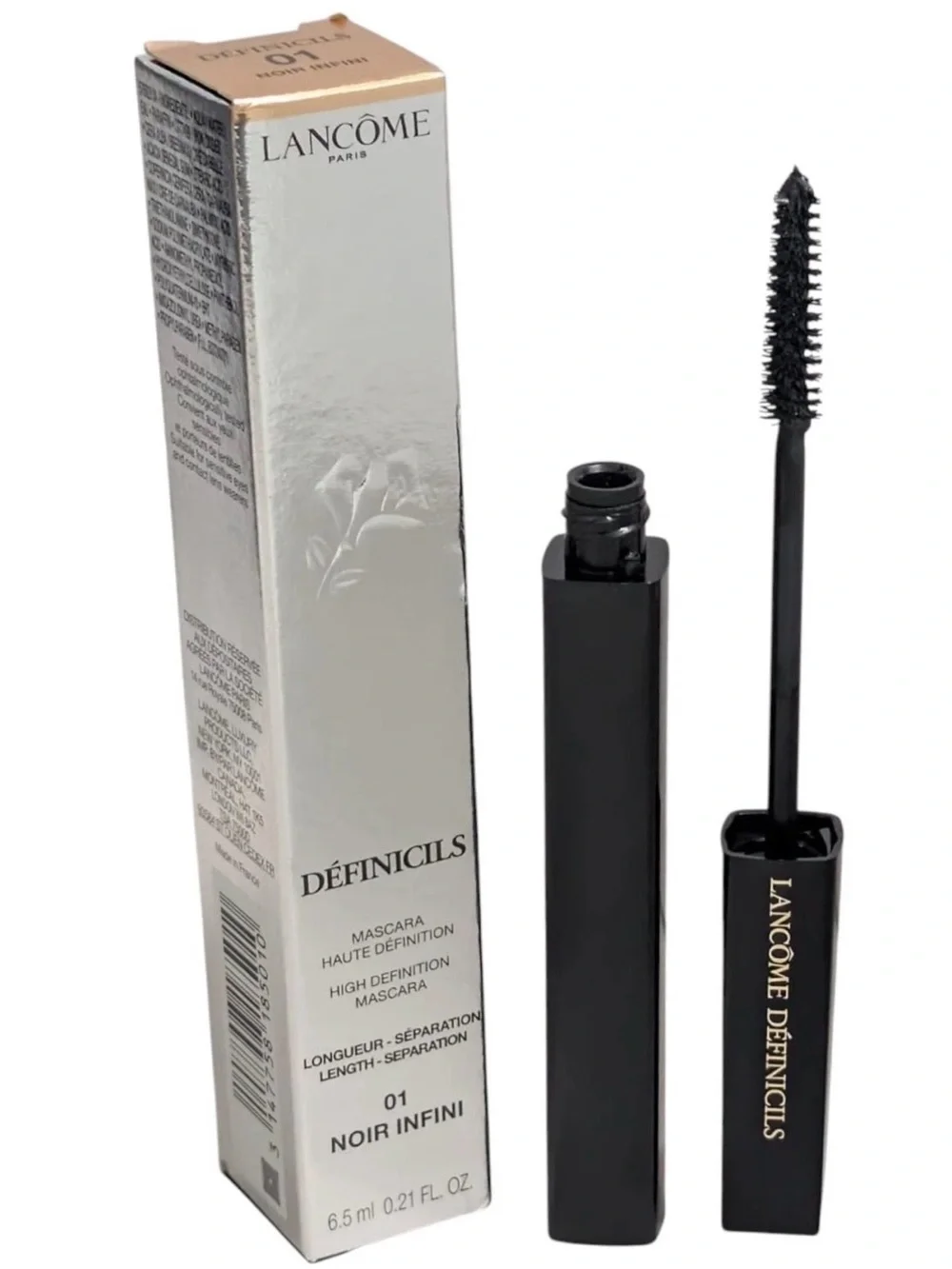 Lancome Definicils High Definition Mascara 01 Noir Infini 0.21 oz / 6.5 ml new